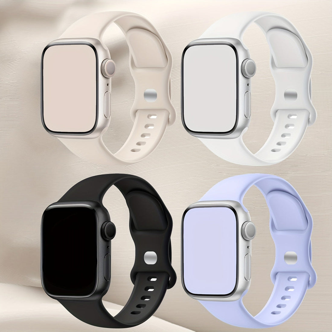 Silicone Sport Smartwatch Bands