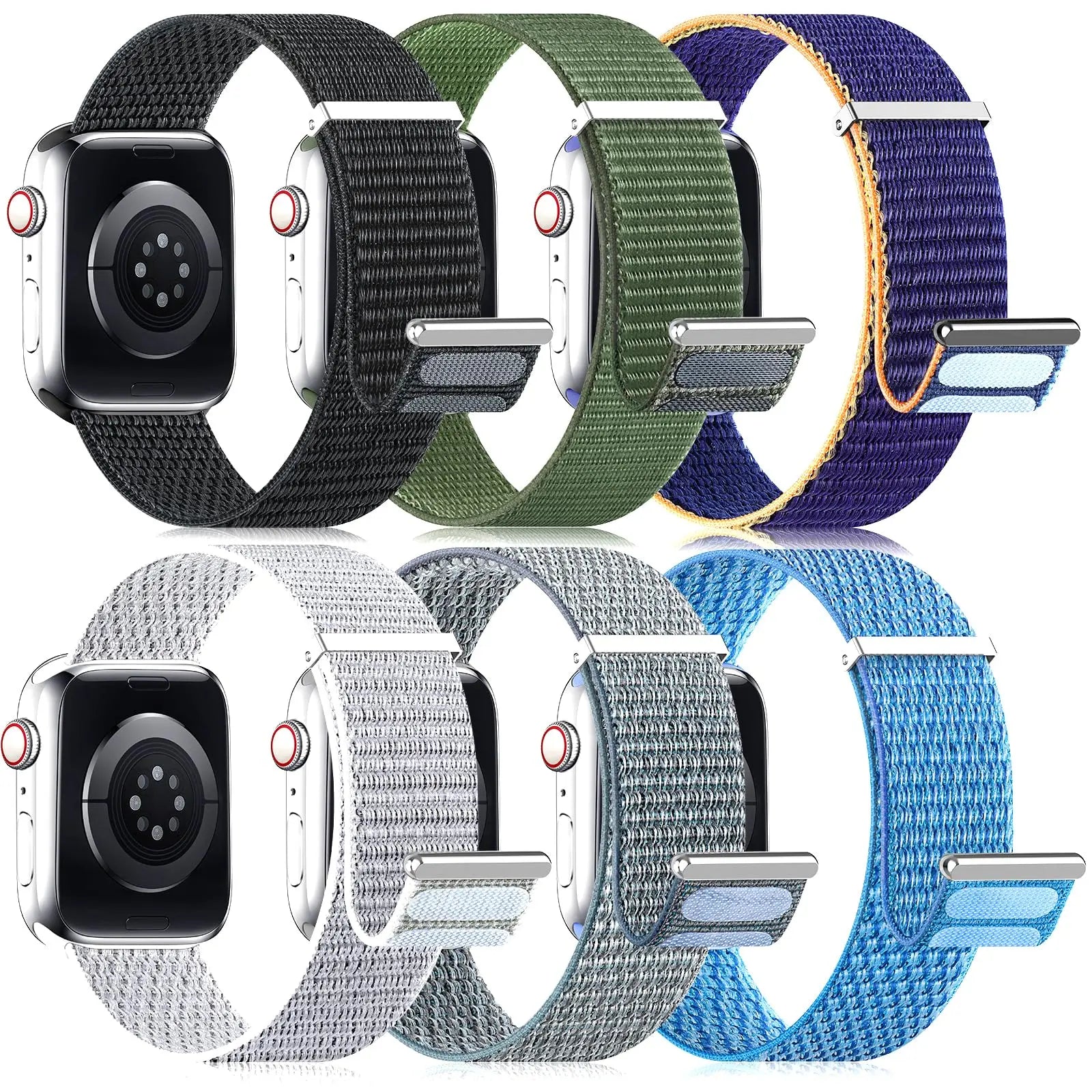 Nylon loop Strap For Apple Watch Bands